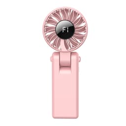 Handhållen fläkt: Bärbar och kraftfull kylning Rosa