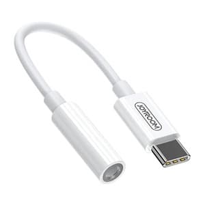 Digital ljudadapter till USB-C 3,5 mm Joyroom SH-C1 (vit)