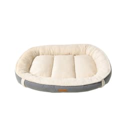 Mokkanahka Flanelli Nest Dog Bed Lemmikkien petimatto Harmaa M