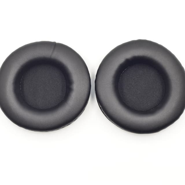 Utbytesöronkuddar för Sony MDR-V700DJ V700 V500DJ Hörlurar - Svart (2
