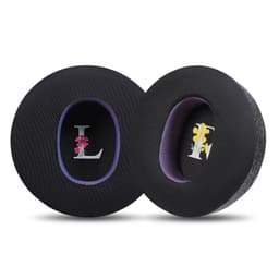 Magiske is-touch svarte lilla øreputer for Dyson Zone