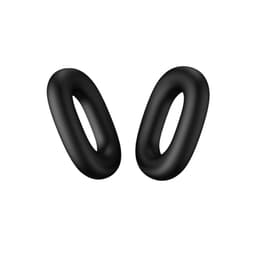Silikonista valmistetut suojaavat korvatyynyt AirPods Max -kuulokkeille Musta
