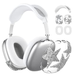 AirPods Max Beskyttelsesetui - Diamantstjernedesign Gjennomsiktig