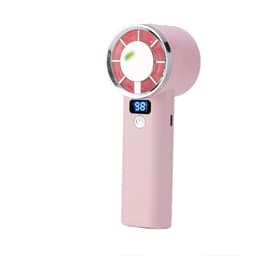 Håndholdt vifte: Bærbar kjøling med lang batteritid Rosa