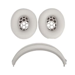 Beats Studio Pro øreputerstatning, mykt silikonøreputesett Beige