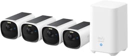 Eufy eufyCam E40 sikkerhedskamera + HomeBase 2 (4-pak)