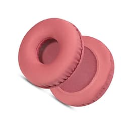 Utskiftbare øreputer for Sony WH-CH520 hodetelefoner - Isilkestoff (7CM) Rød