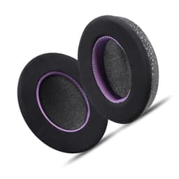 Jäähdyttävät kangaskorvapehmusteet HyperX Cloud 2/3 -kuulokkeille - musta-violetti