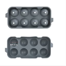 Kahdeksan pallon jääpalamuotti, suurten jääpallojen valmistaja Harmaa