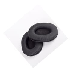 Vaihtopehmusteet Sony-kuulokkeille - Mustat keinonahkakorvakupit (2 kpl)