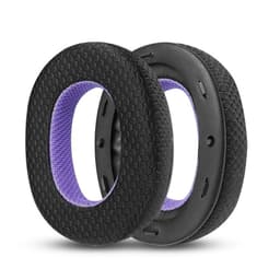 Erstatningsøreputer for Sony WH-1000XM2 hodetelefoner - Svart/Lilla Mesh