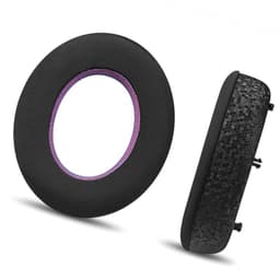 Kompatibla med Svarta Lila Is-Skin Öronkuddar för Focal Utopia Hörlura