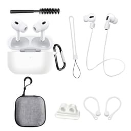 Suojakotelosetti Apple AirPods Pro 2. sukupolvelle Valkoinen