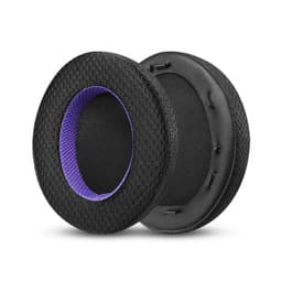 Vaihtokuulokkeet Sony WH-1000XM3-kuulokkeille - musta/violetti verkko