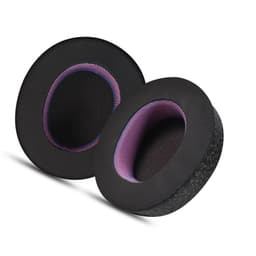 Utskiftbare øreputer for SteelSeries Arctis Nova Pro - Svart og lilla Bluetooth-versjon Øreklokker i netting