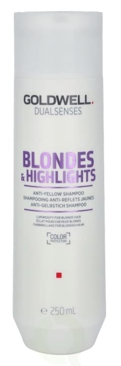 Goldwell Dualsenses Blondes & Highlights Anti-Yellow Shampoo 250 ml Luminosity for blondt hår