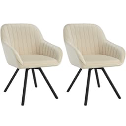 Drejelig velour stol Snug, polstret
