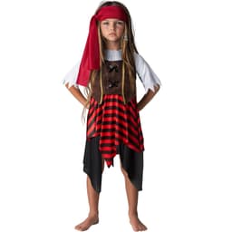 Piratkostym för flickor