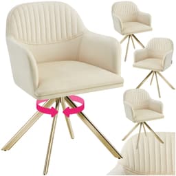 Stol Lona, velour med polstring