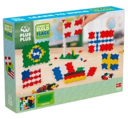 Plus Plus Lær å bygge verdens flagg - (3932)