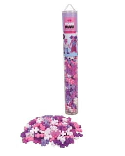 Plus Plus Tube med 100 stk - Glitter Mix (4244)