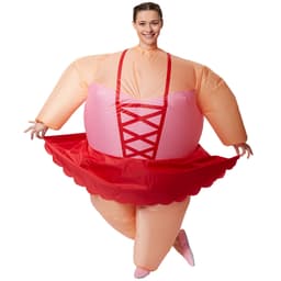 Uppblåsbar maskeraddräkt Ballerina