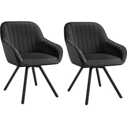 Drejelig velour stol Snug, polstret