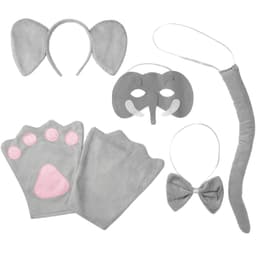 Accessories-sæt Elefant kostume - Børn