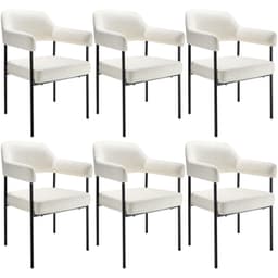 Fåtölj Doé, stoppad, stålben