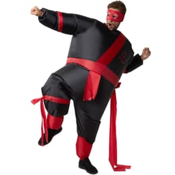 Oppusteligt kostume Ninja