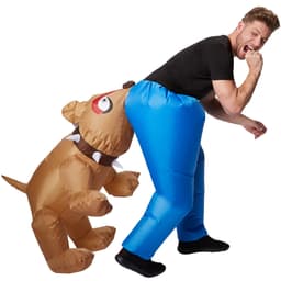 Selvoppusteligt kostume Hund