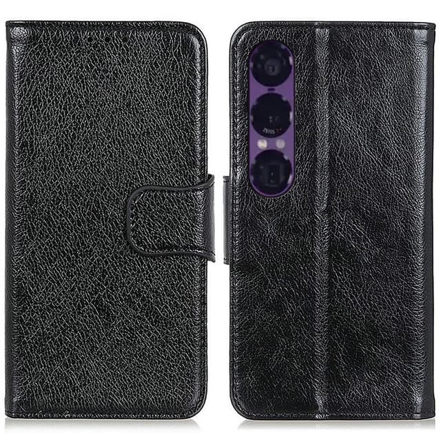 Till Sony Xperia 1 VII Plånboksfodral Textured Split