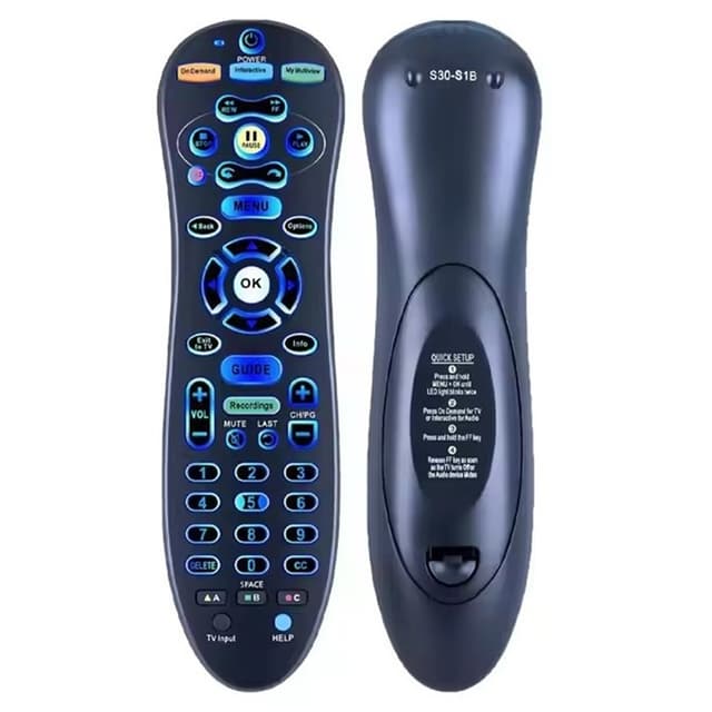 Fjärrkontroll Ersättning för S30-S1B För U-Verse Set Top Box LCD-TV Infraröd