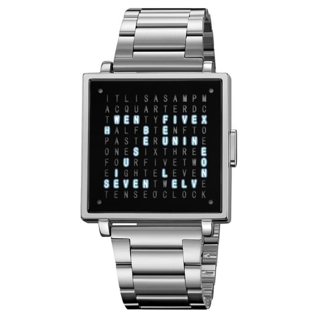 SKMEI Elektronisk Armbandsklocka Digital Klocka Datum Armbandsur - Silver - Stål