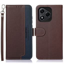 KHAZNEH Telefoncover til Honor 400 Lite 5G - Brun/Blå