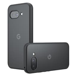 Google Pixel 9a Suojakuori Skin-Touch TPU+PC Matta Puhelinkotelo Läpinäkyvä Musta