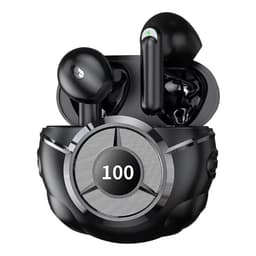 Trådløse Hodetelefoner Semi-In-Ear Støydempende HiFi Stereolyd Bluetooth - Svart