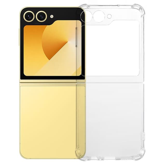 För Samsung Galaxy Z Flip7 Skal 1.5mm TPU Stötsäkert Telefonskal