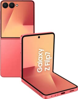 Samsung Galaxy Z Flip 7 5G älypuhelin 12/256 GB (Coral Red)