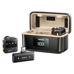 Trådlöst Lavalier Mikrofon Digital display En-till-två-mikrofon - USB-C