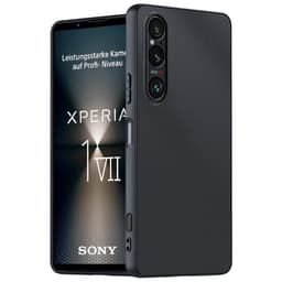 Sony Xperia 1 VII -puhelimelle Kotelo PU-nahkalla päällystetty PC + TPU Pudotuksia kestävä Suojakuori