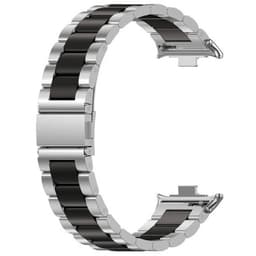 Kellon ranneke ruostumatonta terästä Huawei Watch Fit 4 - Hopea/must