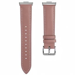 Lær klokkereim til Huawei Watch Fit 5 - Rosewood pink