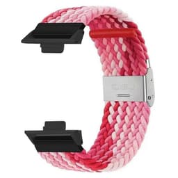 Flettet elastisk klokkereim Huawei Watch Fit 4 Pro - Gradient red