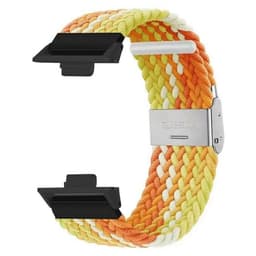Flettet elastisk urrem Huawei Watch Fit 4 - Gradient orange