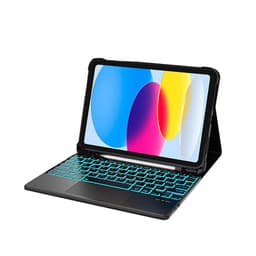 Svart tastaturdeksel med berøringsplate for iPad 9.7/Pro 9.7/Air 2
