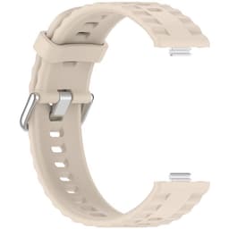 RIB klokkereim til Huawei Watch Fit 5 Pro - Beige