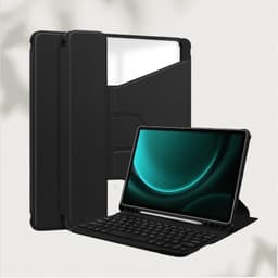 360° Roterande Ställ Bluetooth Tangentbordsskal för Samsung Tab S9 Plu