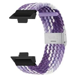 Flettet elastisk urrem Huawei Watch Fit 3 - Gradient purple