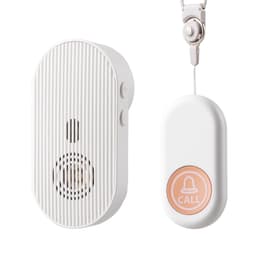 Smart Trådløs Dørklokke XY-808 EU Plug-in - Hvid